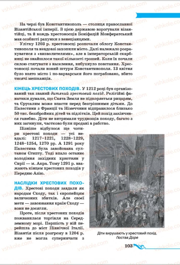 Страница 103 | Підручник Всесвітня історія 7 клас І.Я. Щупак 2015