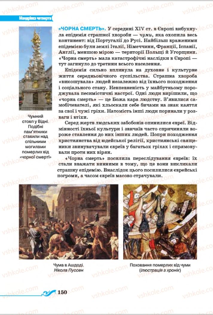 Страница 150 | Підручник Всесвітня історія 7 клас І.Я. Щупак 2015