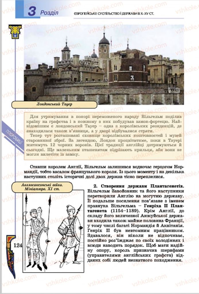 Страница 124 | Підручник Всесвітня історія 7 клас Н.Г. Подаляк, І.Б. Лукач, Т.В. Ладиченко 2015
