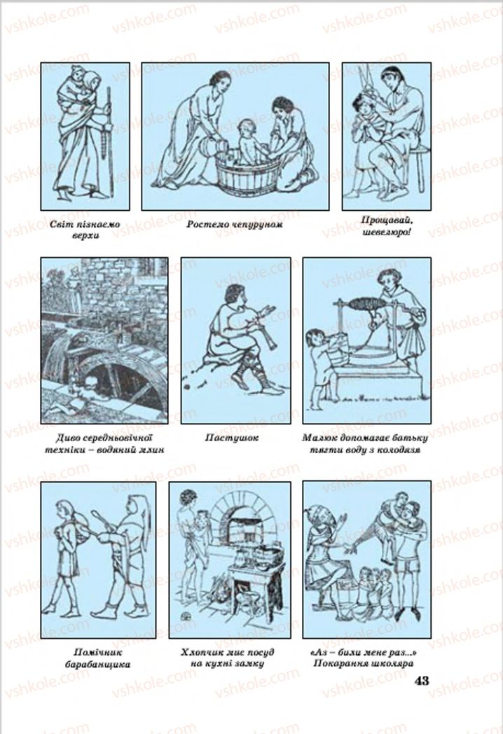 Страница 43 | Підручник Всесвітня історія 7 клас О.П. Крижановський, О.О. Хірна, О.О. Крижановська 2015
