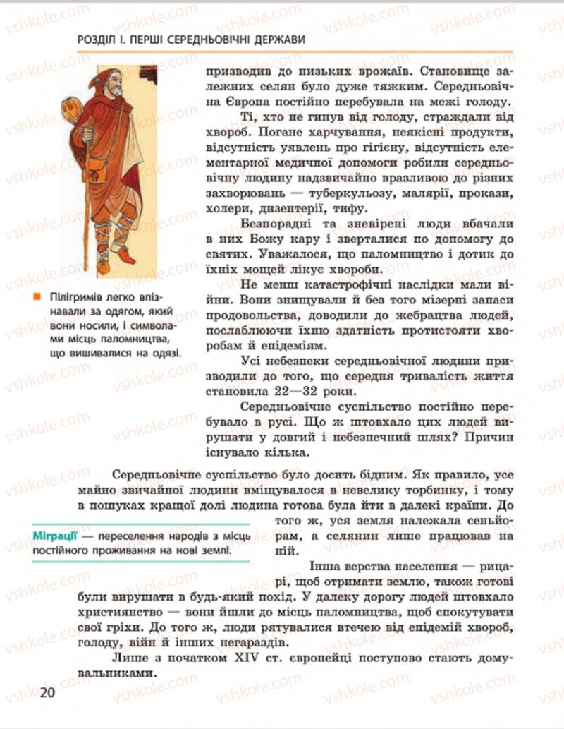 Страница 20 | Підручник Всесвітня історія 7 клас О.В. Гісем, О.О. Мартинюк 2015