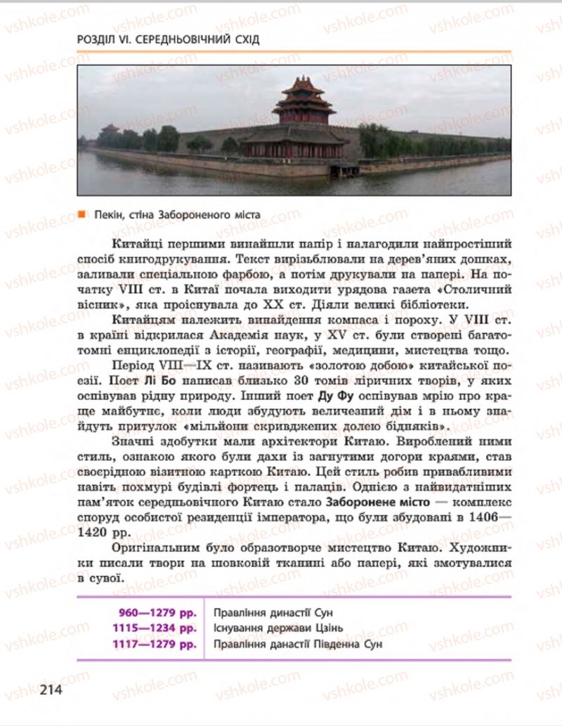 Страница 214 | Підручник Всесвітня історія 7 клас О.В. Гісем, О.О. Мартинюк 2015