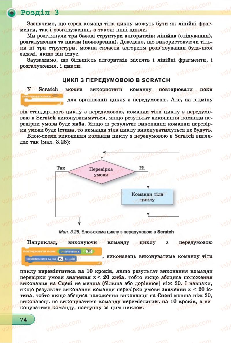 Страница 74 | Підручник Інформатика 7 клас Й.Я. Ривкінд, Т.І. Лисенко, Л.А. Чернікова 2015