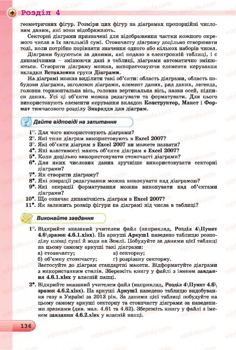 Страница 136 | Підручник Інформатика 7 клас Й.Я. Ривкінд, Т.І. Лисенко, Л.А. Чернікова 2015