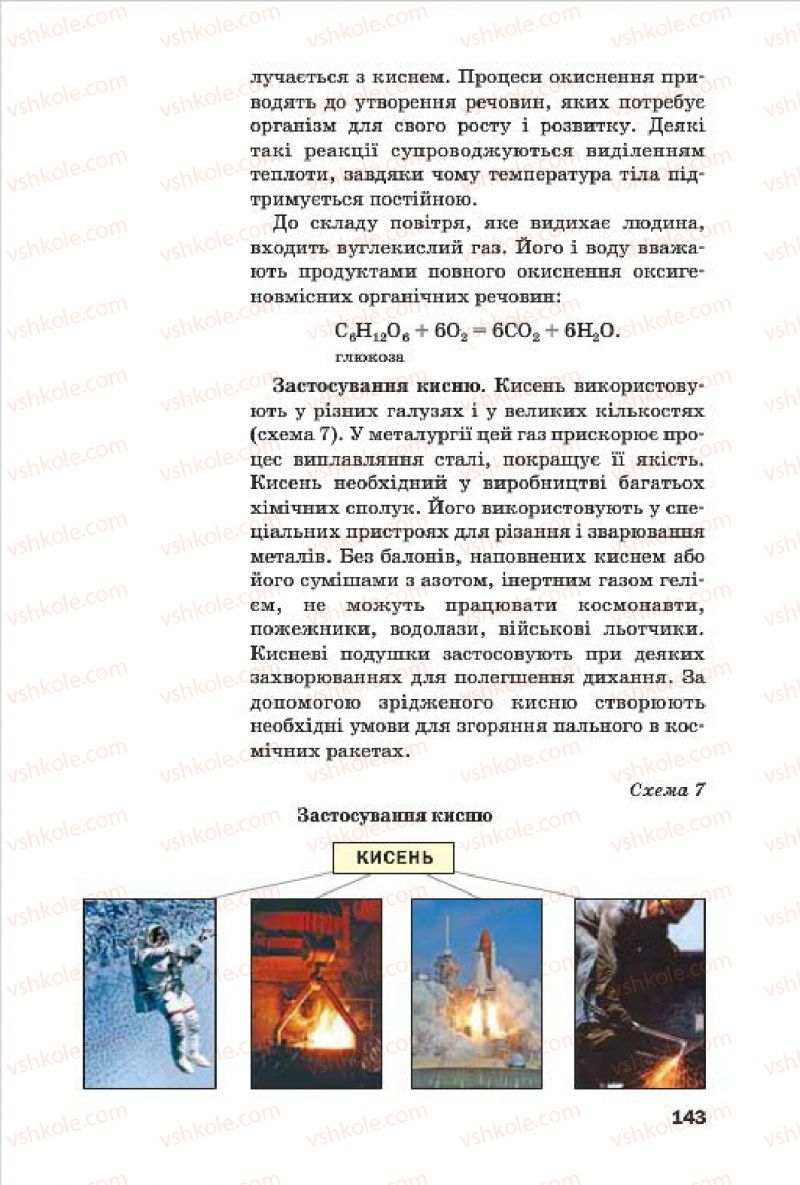 Страница 143 | Підручник Хімія 7 клас П.П. Попель, Л.С. Крикля 2015