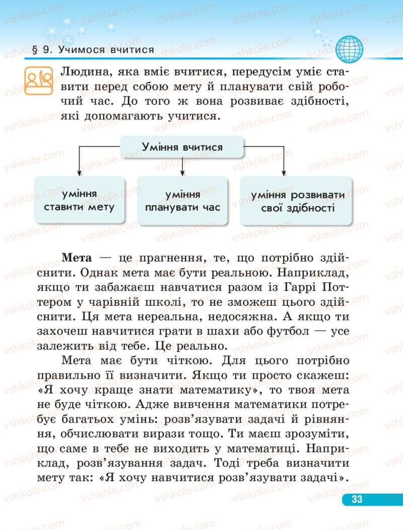 Страница 33 | Підручник Людина і світ 3 клас О.В. Тагліна, Г.Ж. Іванова 2013