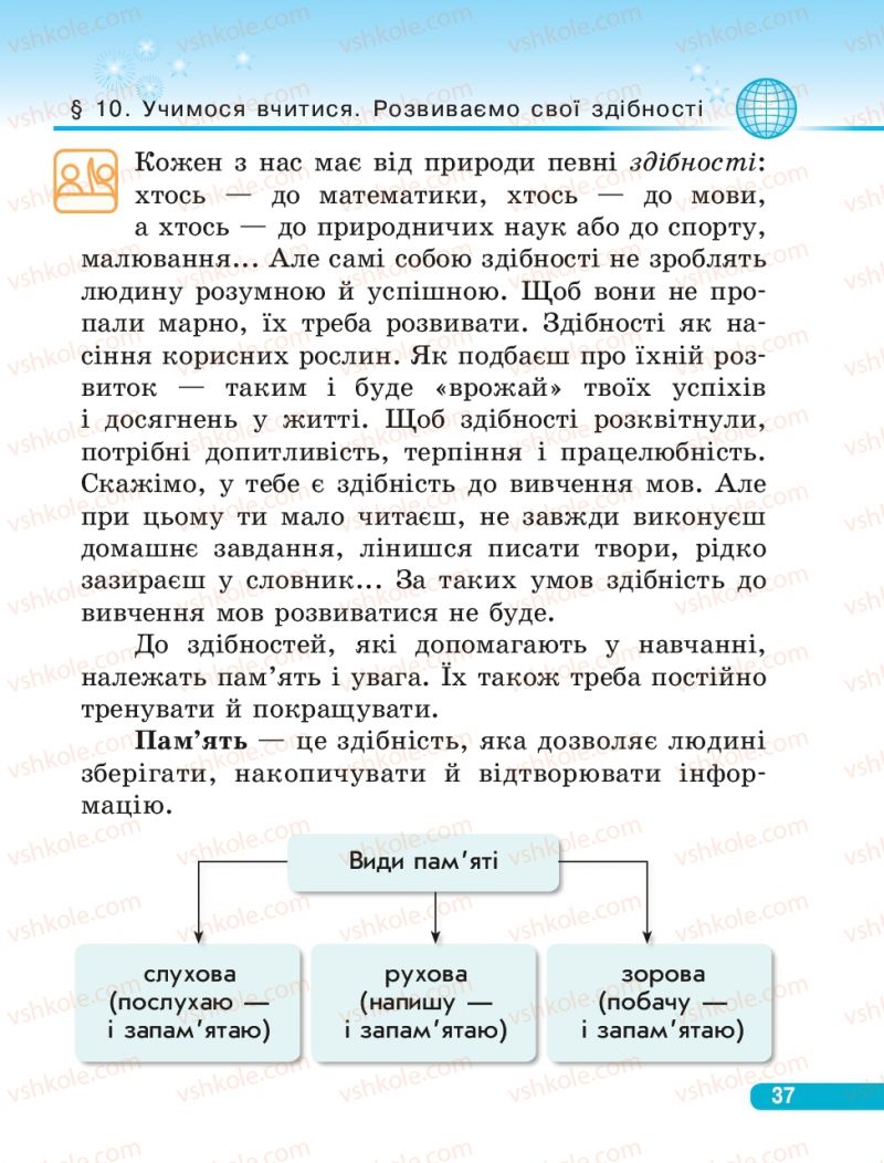Страница 37 | Підручник Людина і світ 3 клас О.В. Тагліна, Г.Ж. Іванова 2013