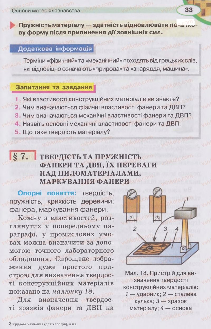 Страница 33 | Підручник Трудове навчання 5 клас В.К. Сидоренко, Д.В. Лебедев, А.М. Гедзик 2013 Для хлопців