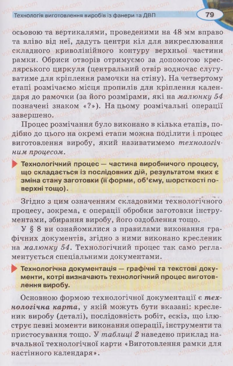 Страница 79 | Підручник Трудове навчання 5 клас В.К. Сидоренко, Д.В. Лебедев, А.М. Гедзик 2013 Для хлопців