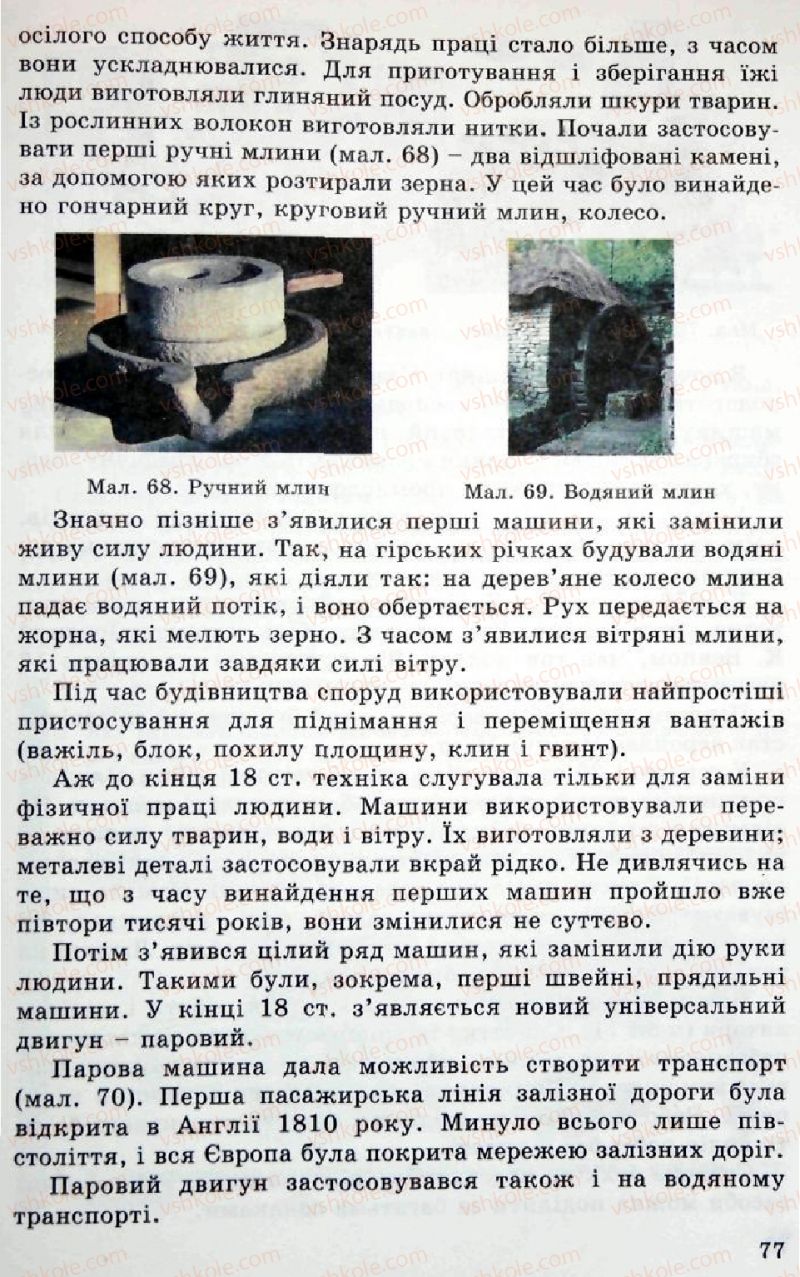 Страница 77 | Підручник Трудове навчання 5 клас Л.I. Денисенко, О.М. Романчук, О.П. Гнеденко 2005