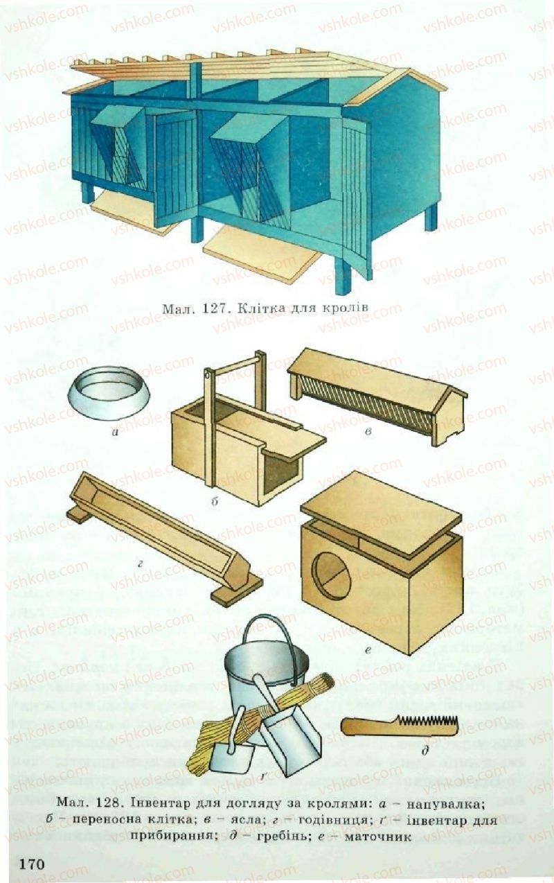 Страница 170 | Підручник Трудове навчання 5 клас Л.I. Денисенко, О.М. Романчук, О.П. Гнеденко 2005
