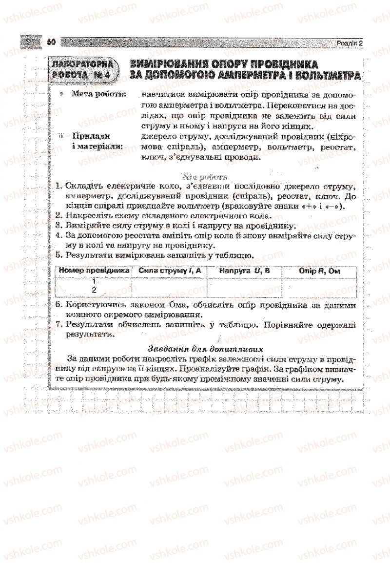 Страница 60 | Підручник Фізика 9 клас В.Д. Сиротюк 2009