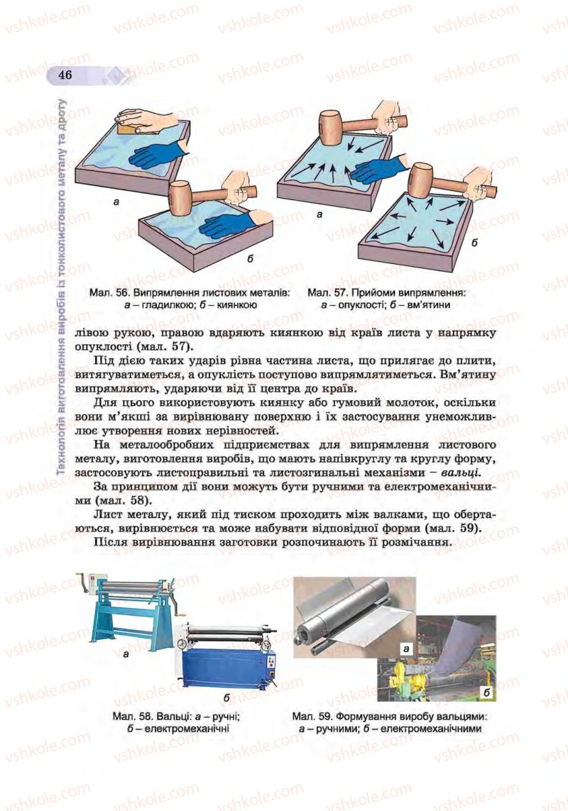 Страница 46 | Підручник Трудове навчання 6 клас Б.М. Терещук, С.М. Дятленко, В.М. Гащак 2014 Для хлопців