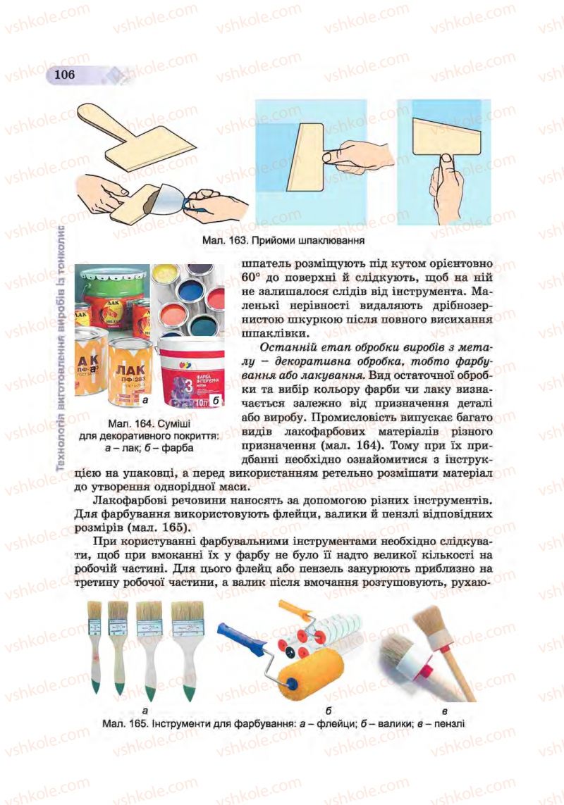 Страница 106 | Підручник Трудове навчання 6 клас Б.М. Терещук, С.М. Дятленко, В.М. Гащак 2014 Для хлопців