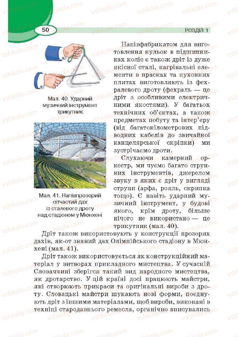 Страница 50 | Підручник Трудове навчання 6 клас В.К. Сидоренко, Д.В. Лебедев, А.М. Гедзик 2014 Для хлопців