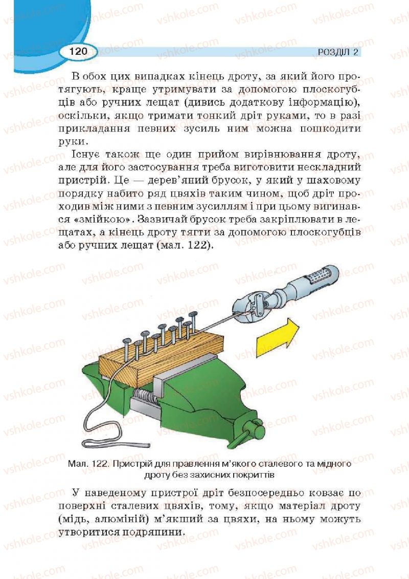 Страница 120 | Підручник Трудове навчання 6 клас В.К. Сидоренко, Д.В. Лебедев, А.М. Гедзик 2014 Для хлопців