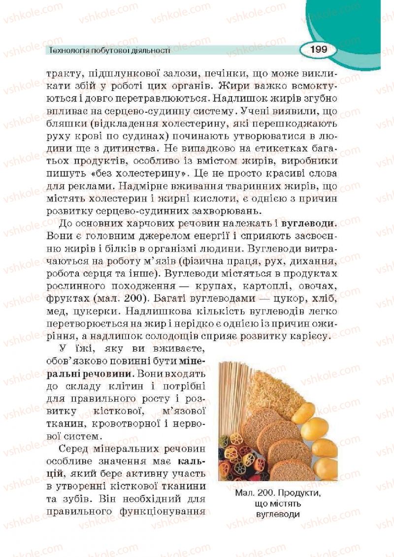 Страница 199 | Підручник Трудове навчання 6 клас В.К. Сидоренко, Д.В. Лебедев, А.М. Гедзик 2014 Для хлопців
