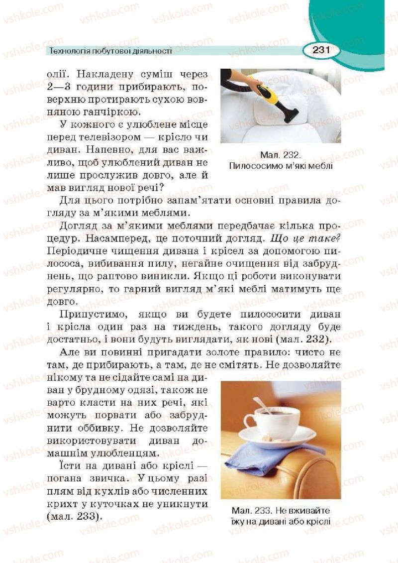 Страница 231 | Підручник Трудове навчання 6 клас В.К. Сидоренко, Д.В. Лебедев, А.М. Гедзик 2014 Для хлопців