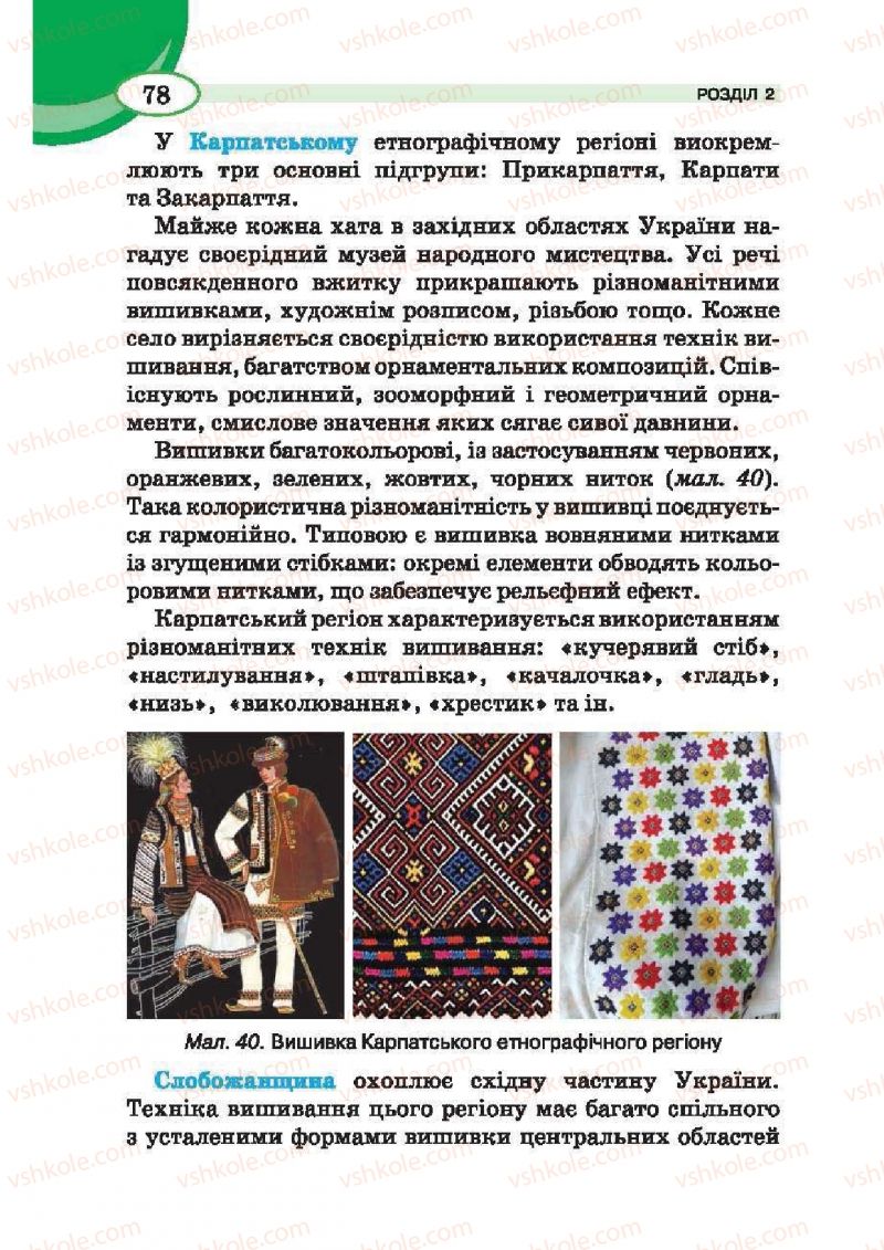 Страница 78 | Підручник Трудове навчання 6 клас В.К. Сидоренко, Т.С, Мачача, С.П. Павх 2014 Для дівчат
