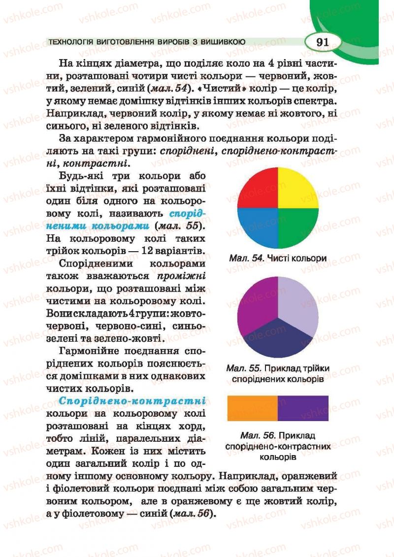Страница 91 | Підручник Трудове навчання 6 клас В.К. Сидоренко, Т.С, Мачача, С.П. Павх 2014 Для дівчат