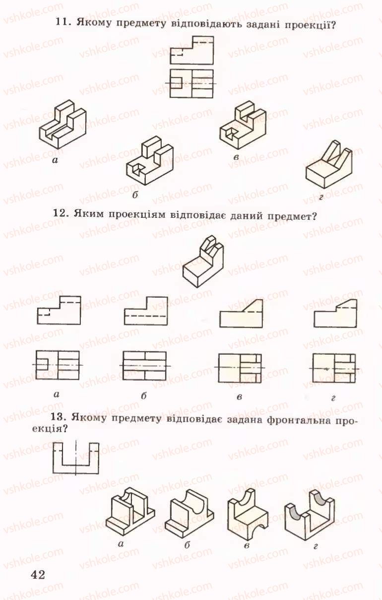 Страница 42 | Підручник Трудове навчання 6 клас Б.М.Терещук, В.І. Туташинський, В.К.Сидоренко 2006 Технічні види праці