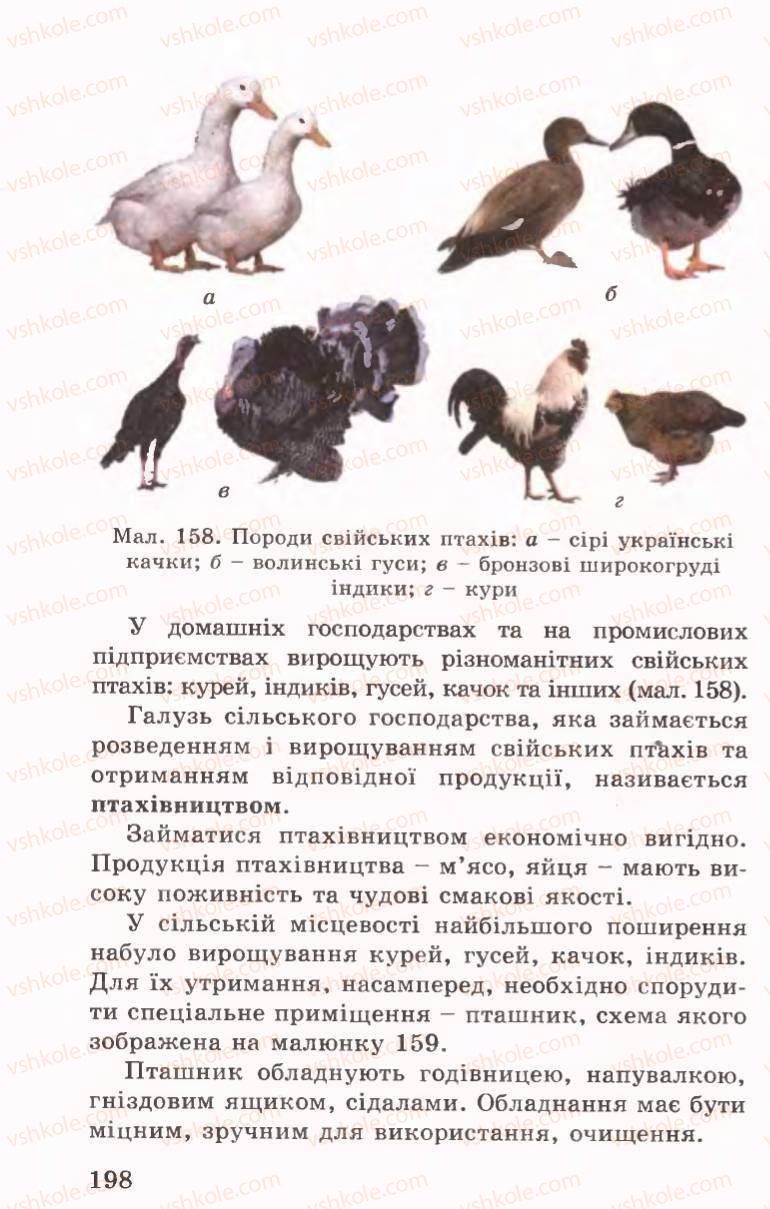Страница 198 | Підручник Трудове навчання 6 клас Б.М.Терещук, В.І. Туташинський, В.К.Сидоренко 2006 Технічні види праці