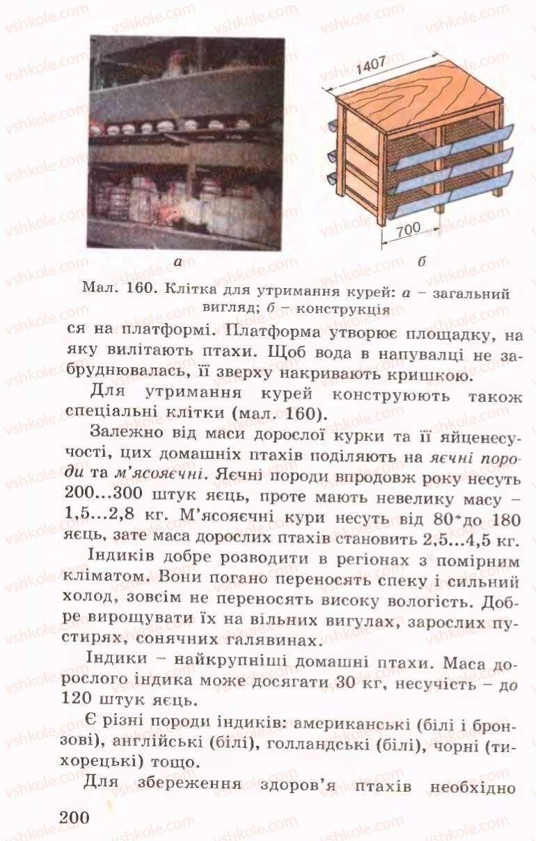 Страница 200 | Підручник Трудове навчання 6 клас Б.М.Терещук, В.І. Туташинський, В.К.Сидоренко 2006 Технічні види праці