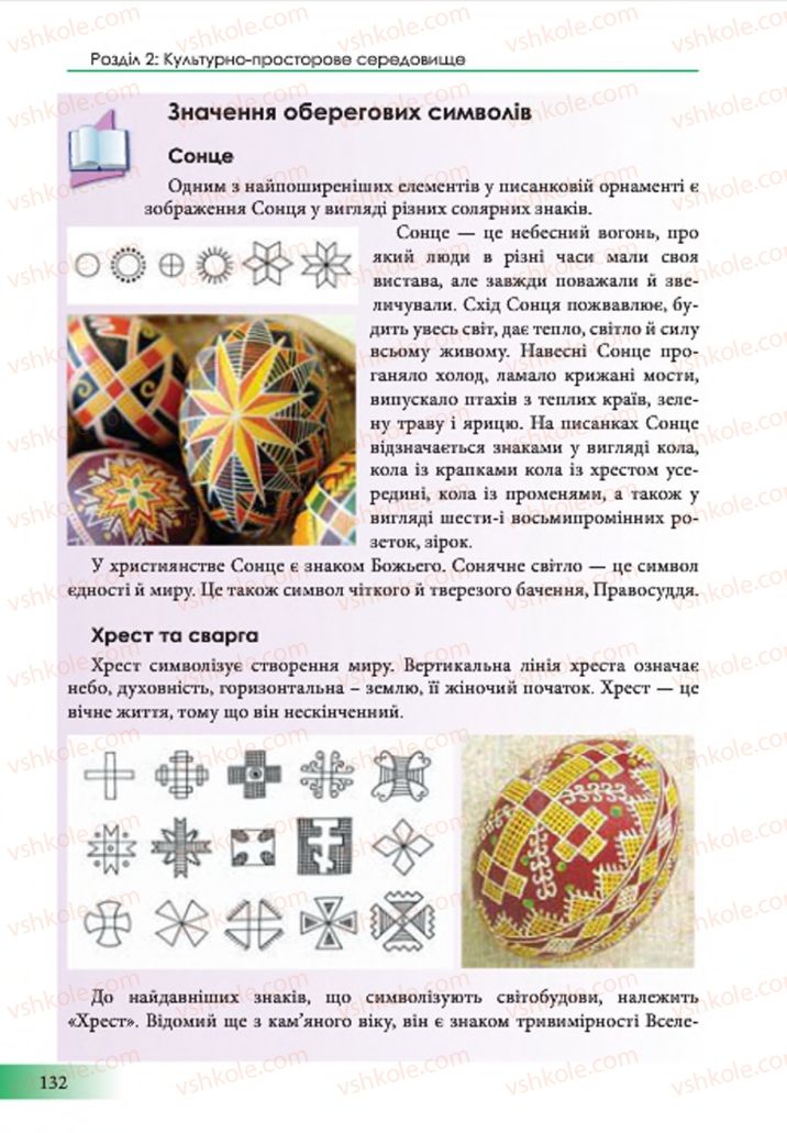 Страница 132 | Підручник Образотворче мистецтво 7 клас Т.Є. Рубля 2015