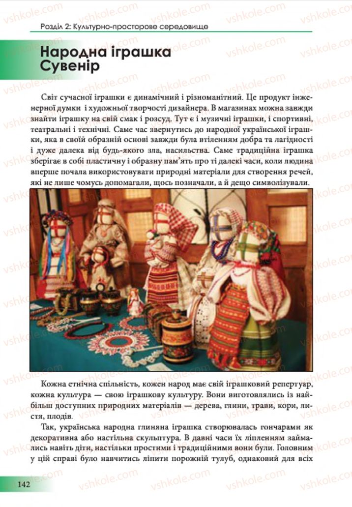 Страница 142 | Підручник Образотворче мистецтво 7 клас Т.Є. Рубля 2015