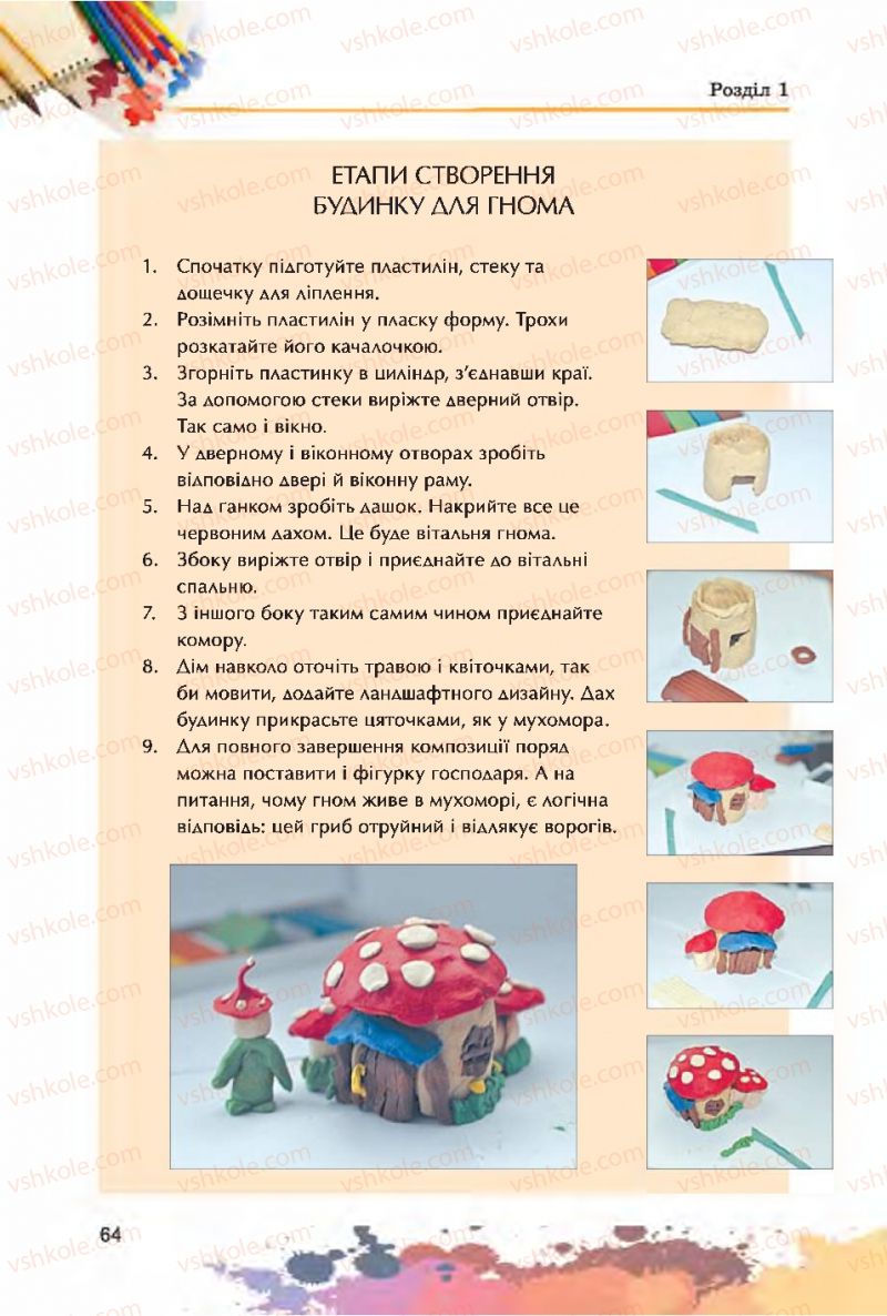 Страница 64 | Підручник Образотворче мистецтво 7 клас С.М. Железняк, О.В. Ламонова 2015