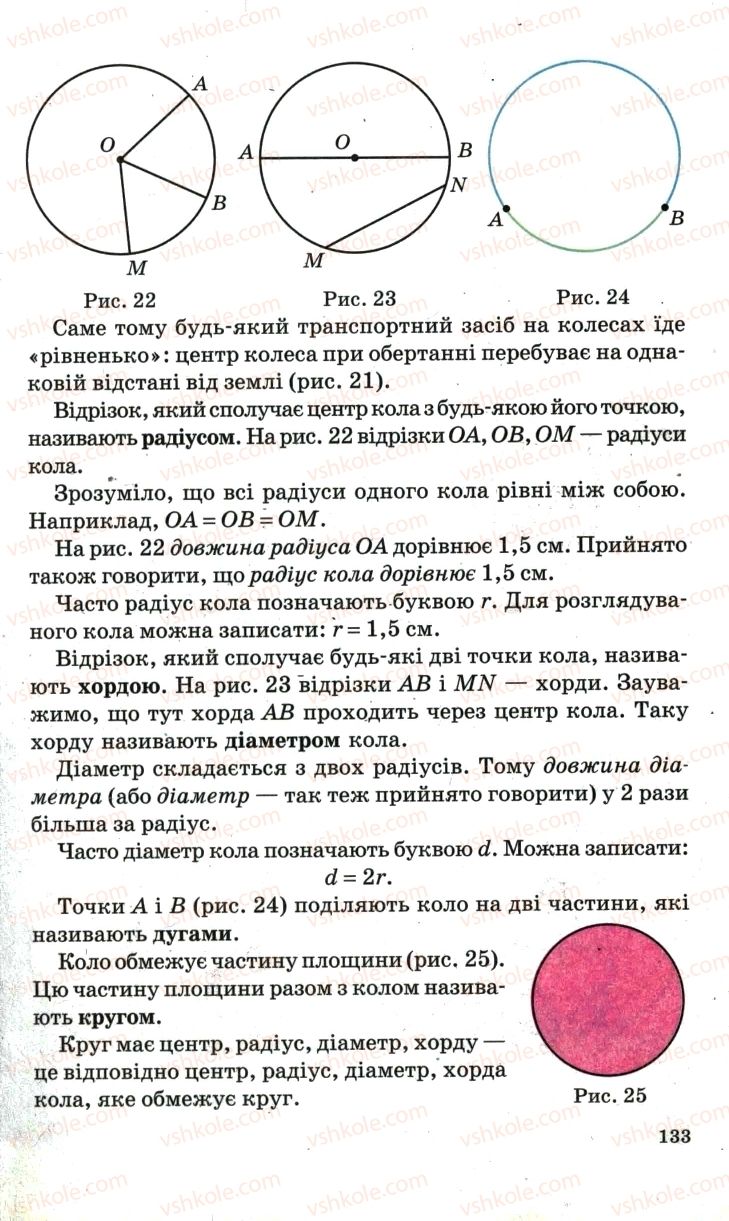 Страница 133 | Підручник Математика 6 клас А.Г. Мерзляк, В.Б. Полонський, М.С. Якір 2006