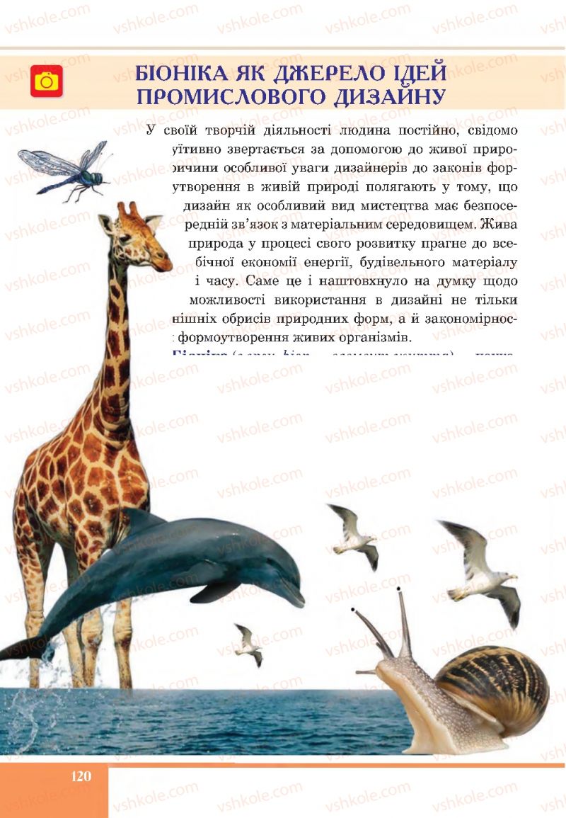 Страница 120 | Підручник Образотворче мистецтво 7 клас С.І. Федун, О.В. Чорний 2015