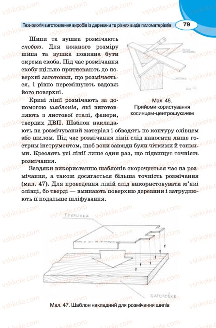 Страница 79 | Підручник Трудове навчання 7 клас В.К. Сидоренко, Д.В. Лебедев, А.М. Гедзик 2015 Для хлопців