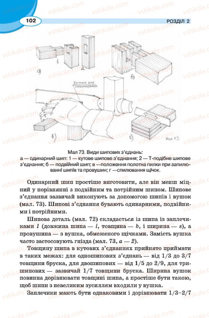 Страница 102 | Підручник Трудове навчання 7 клас В.К. Сидоренко, Д.В. Лебедев, А.М. Гедзик 2015 Для хлопців