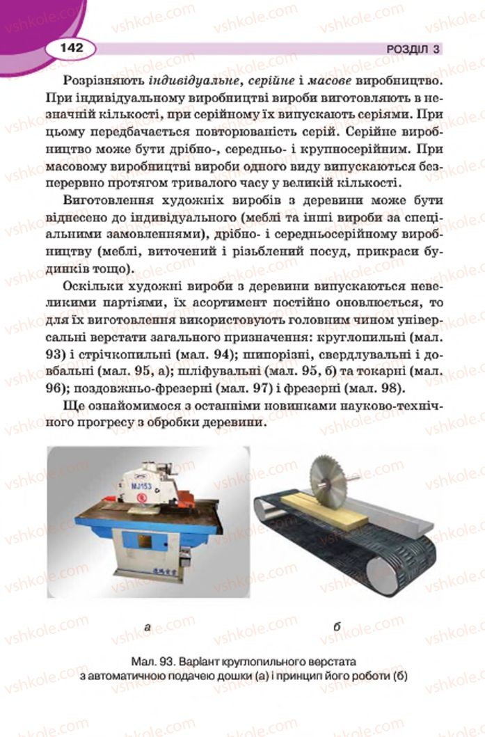 Страница 142 | Підручник Трудове навчання 7 клас В.К. Сидоренко, Д.В. Лебедев, А.М. Гедзик 2015 Для хлопців