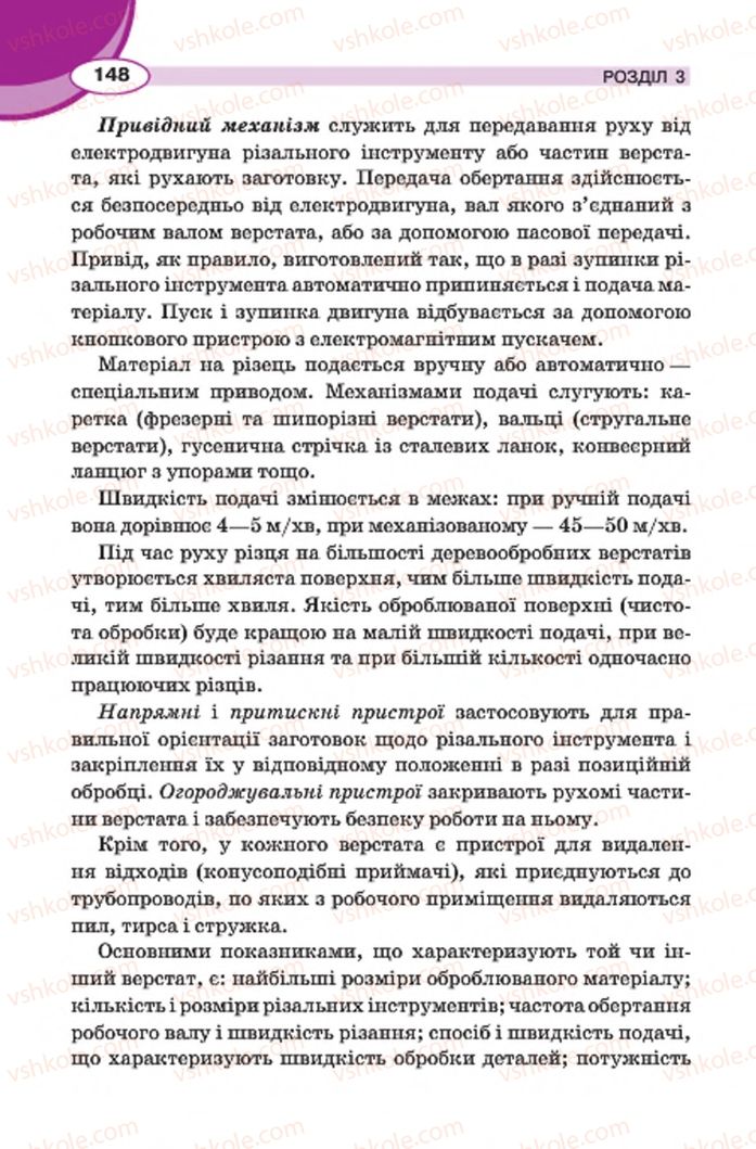 Страница 148 | Підручник Трудове навчання 7 клас В.К. Сидоренко, Д.В. Лебедев, А.М. Гедзик 2015 Для хлопців