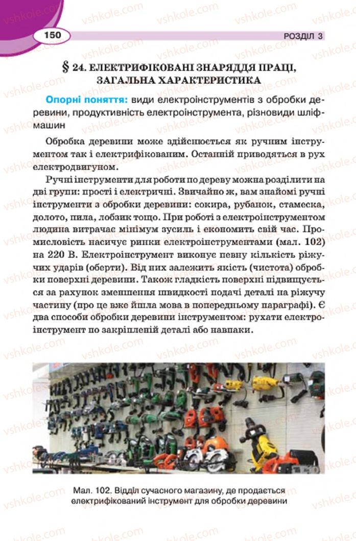 Страница 150 | Підручник Трудове навчання 7 клас В.К. Сидоренко, Д.В. Лебедев, А.М. Гедзик 2015 Для хлопців