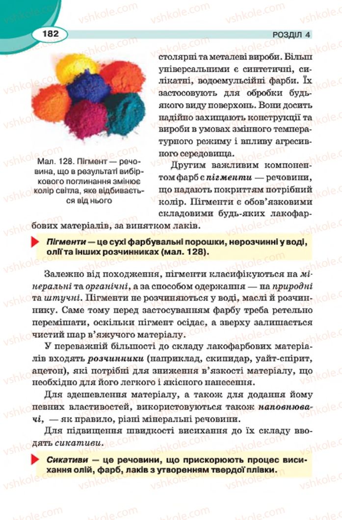 Страница 182 | Підручник Трудове навчання 7 клас В.К. Сидоренко, Д.В. Лебедев, А.М. Гедзик 2015 Для хлопців