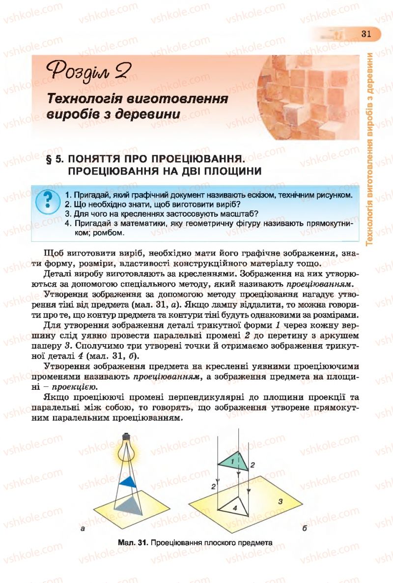 Страница 31 | Підручник Трудове навчання 7 клас Б.М. Терещук, С.М. Дятленко, В.М. Гащак 2015 Для хлопців