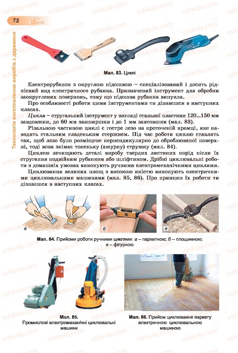 Страница 72 | Підручник Трудове навчання 7 клас Б.М. Терещук, С.М. Дятленко, В.М. Гащак 2015 Для хлопців