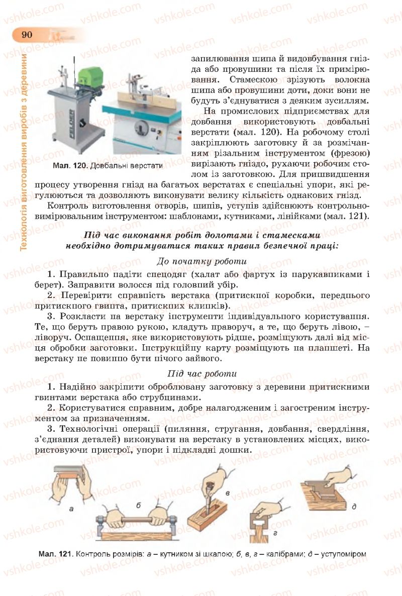 Страница 90 | Підручник Трудове навчання 7 клас Б.М. Терещук, С.М. Дятленко, В.М. Гащак 2015 Для хлопців