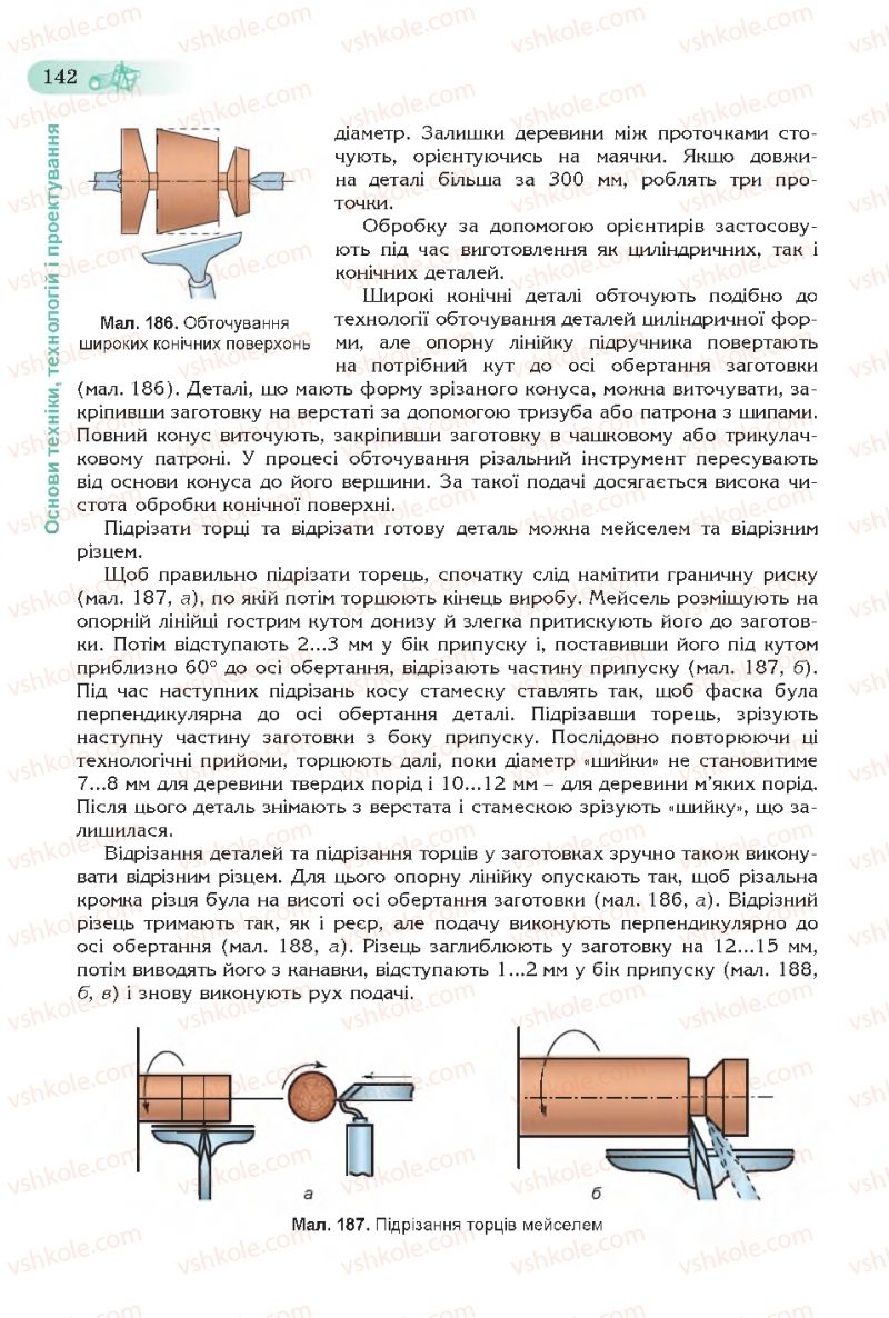Страница 142 | Підручник Трудове навчання 7 клас Б.М. Терещук, С.М. Дятленко, В.М. Гащак 2015 Для хлопців