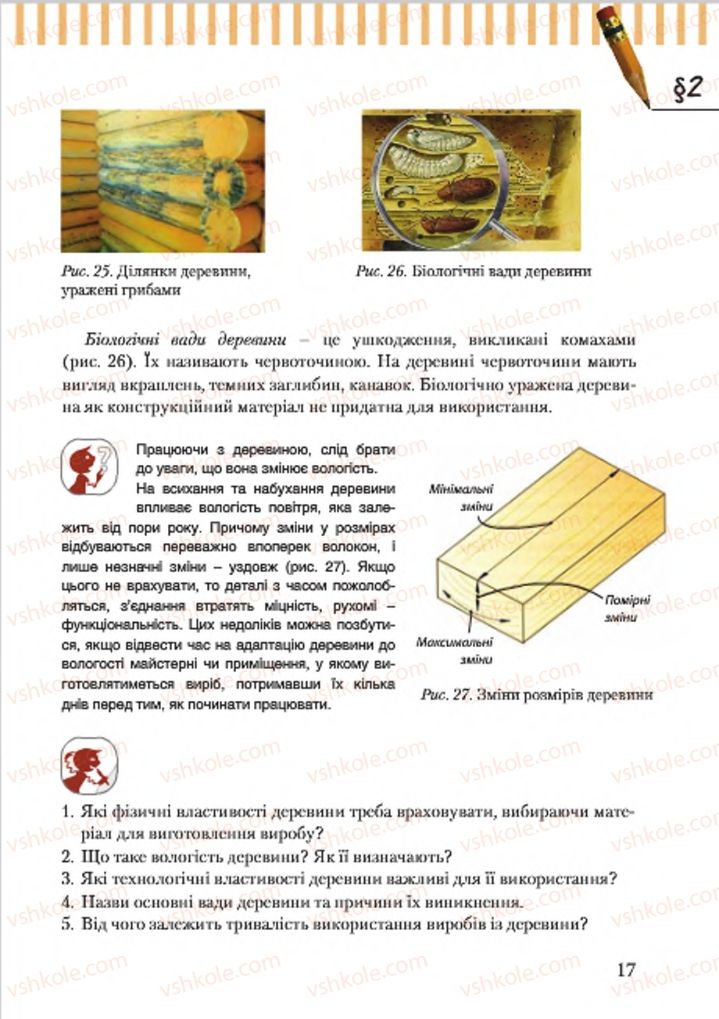 Страница 17 | Підручник Трудове навчання 7 клас А.І. Терещук, О.Б. Авраменко 2015 Для хлопців