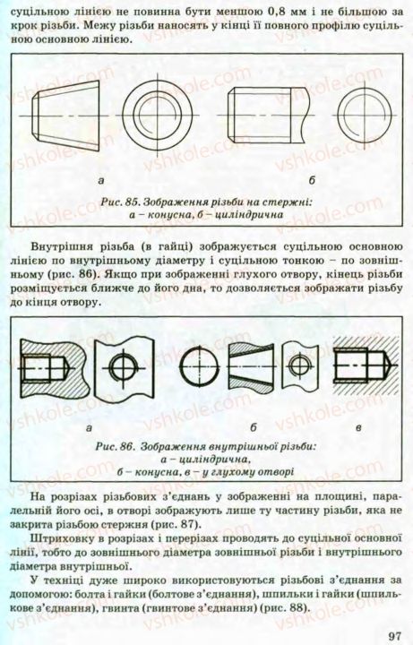 Страница 97 | Підручник Трудове навчання 8 клас В.М. Мадзігон, Г.А. Кондратюк, Г.Є. Левченко 2008 Технічні види праці