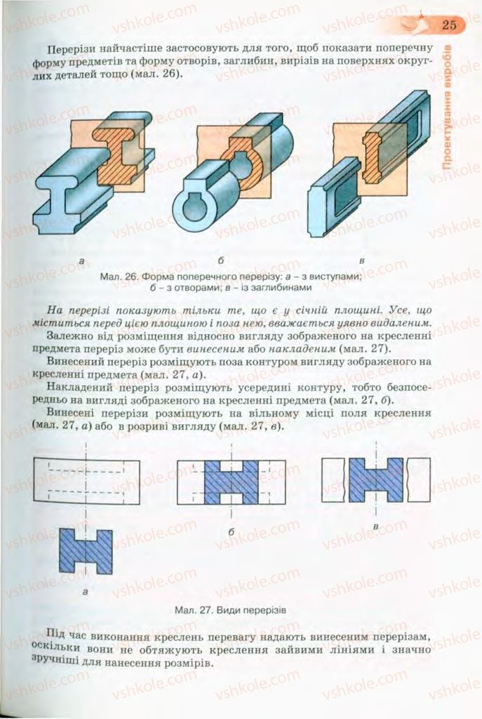 Страница 25 | Підручник Трудове навчання 8 клас Б.М. Терещук, В.І. Туташинський, В.К. Загорний 2008 Технічні види праці