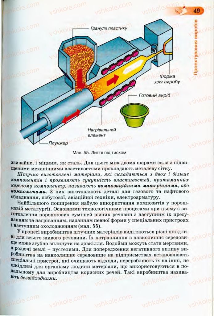 Страница 49 | Підручник Трудове навчання 8 клас Б.М. Терещук, В.І. Туташинський, В.К. Загорний 2008 Технічні види праці