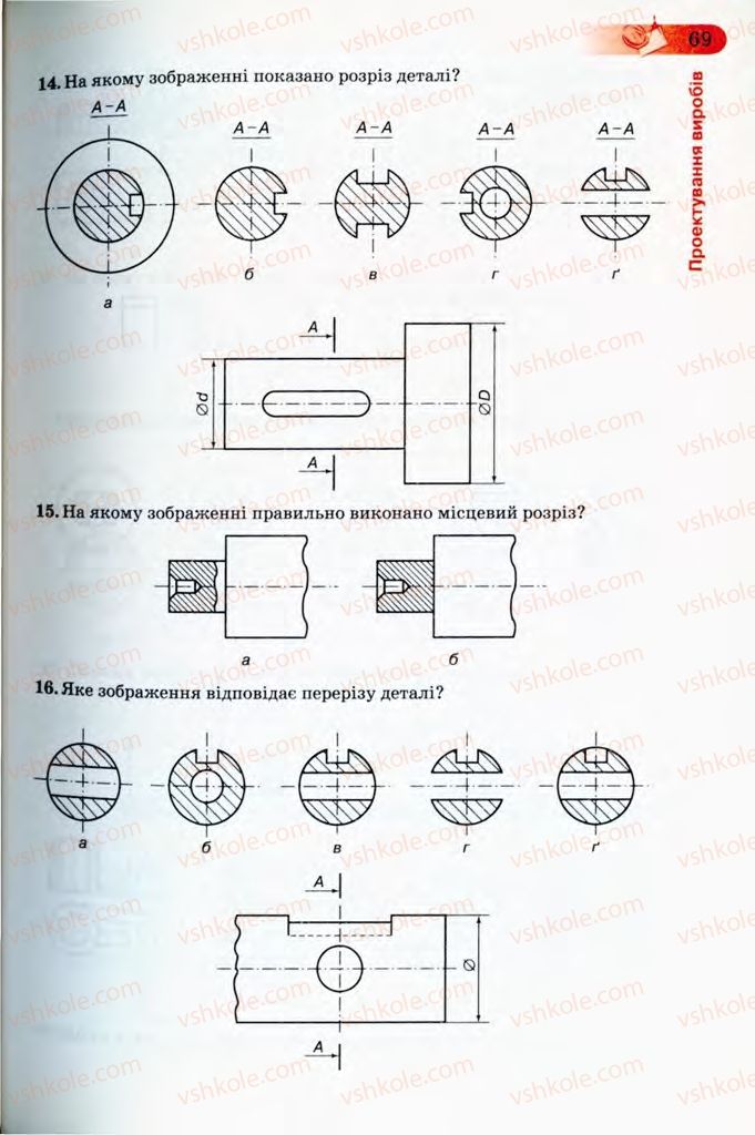 Страница 69 | Підручник Трудове навчання 8 клас Б.М. Терещук, В.І. Туташинський, В.К. Загорний 2008 Технічні види праці