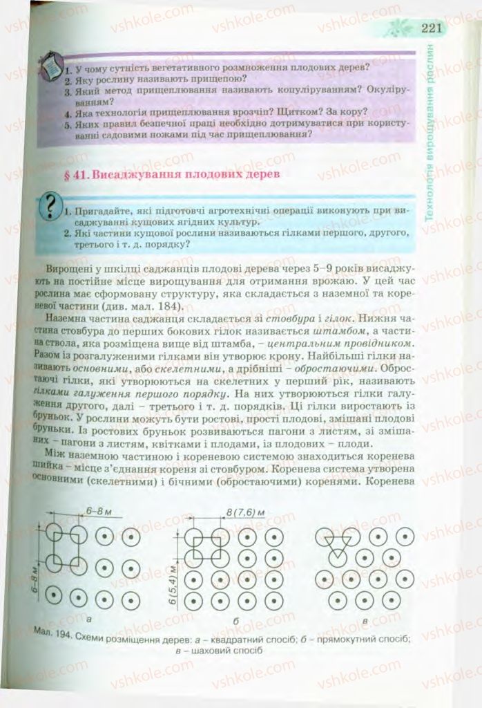 Страница 221 | Підручник Трудове навчання 8 клас Б.М. Терещук, В.І. Туташинський, В.К. Загорний 2008 Технічні види праці