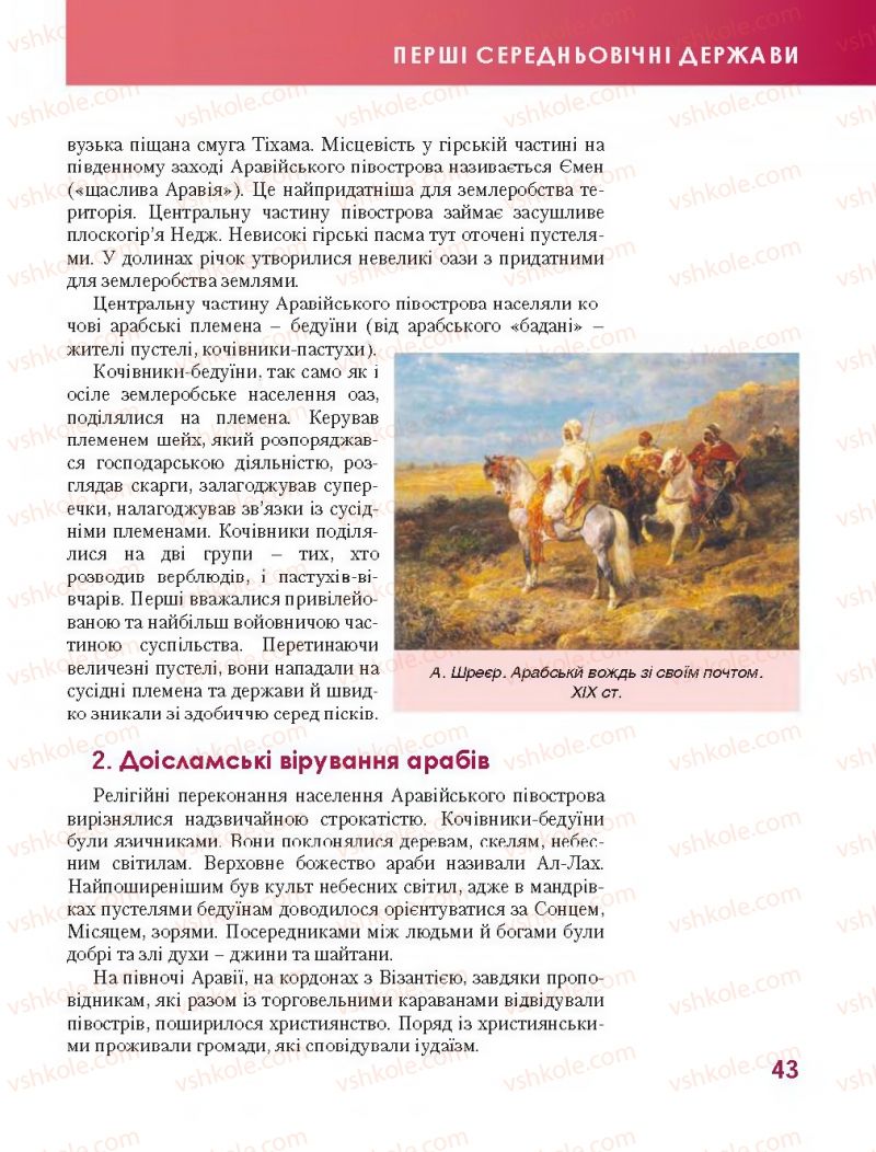 Страница 43 | Підручник Всесвітня історія 7 клас О.І. Бонь, О.Л. Іванюк 2015