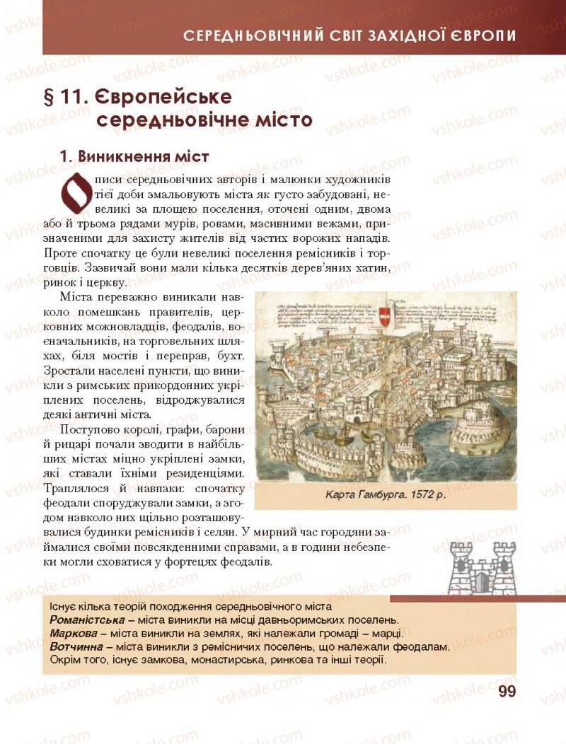 Страница 99 | Підручник Всесвітня історія 7 клас О.І. Бонь, О.Л. Іванюк 2015